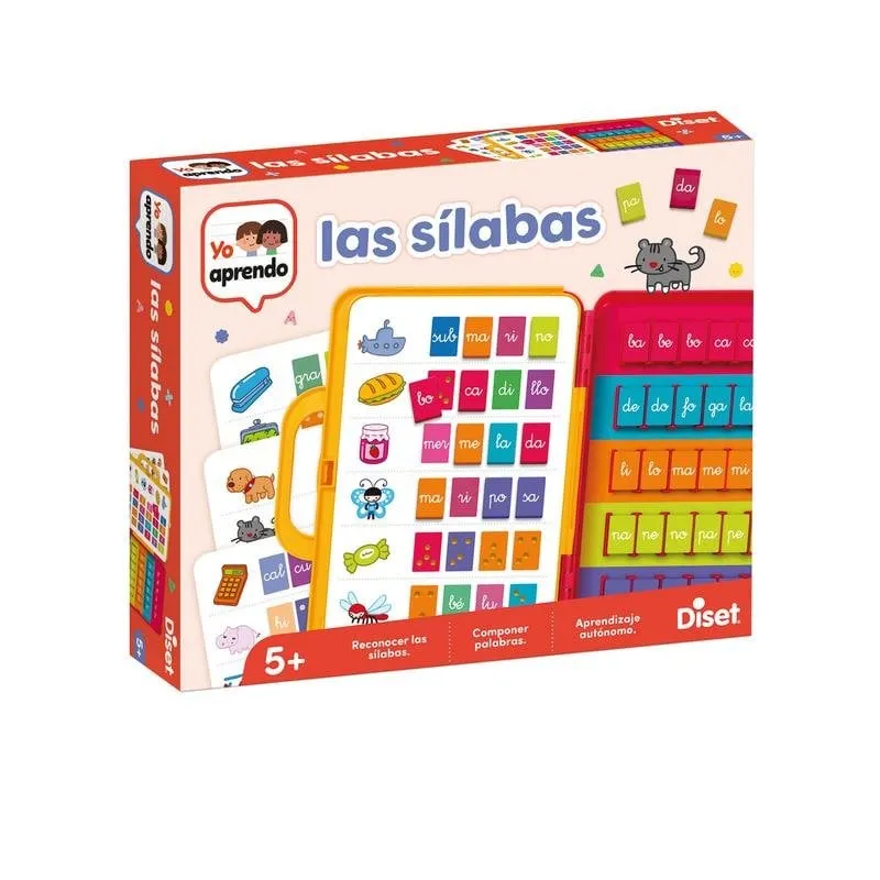 Gioco Educativo Diset Yo Imparo le Sillabe 5 Anni Cartone Plastico Multicolore - immagine 1