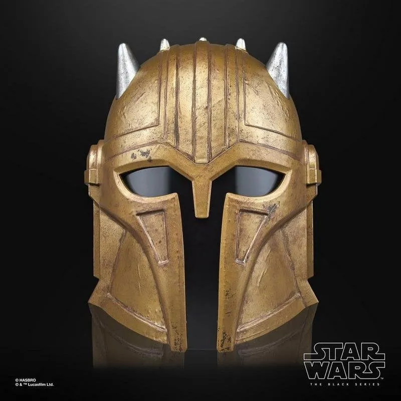 Casco Elettronico Star Wars The Armorer Hasbro Black Series Illuminazione - immagine 1