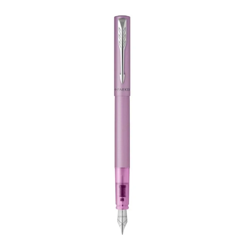 Penna stilografica Parker Vector XL Lilla sistema di caricamento a cartuccia blu - immagine 1