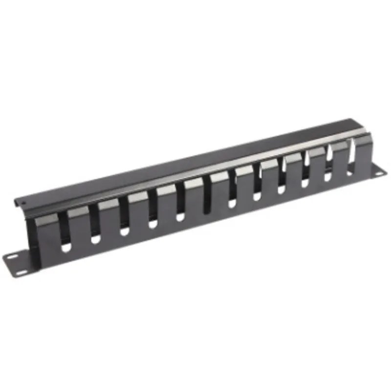 Pannello di gestione cavi WP WPN-ACM-302-B 2U 19" Nero - immagine 1