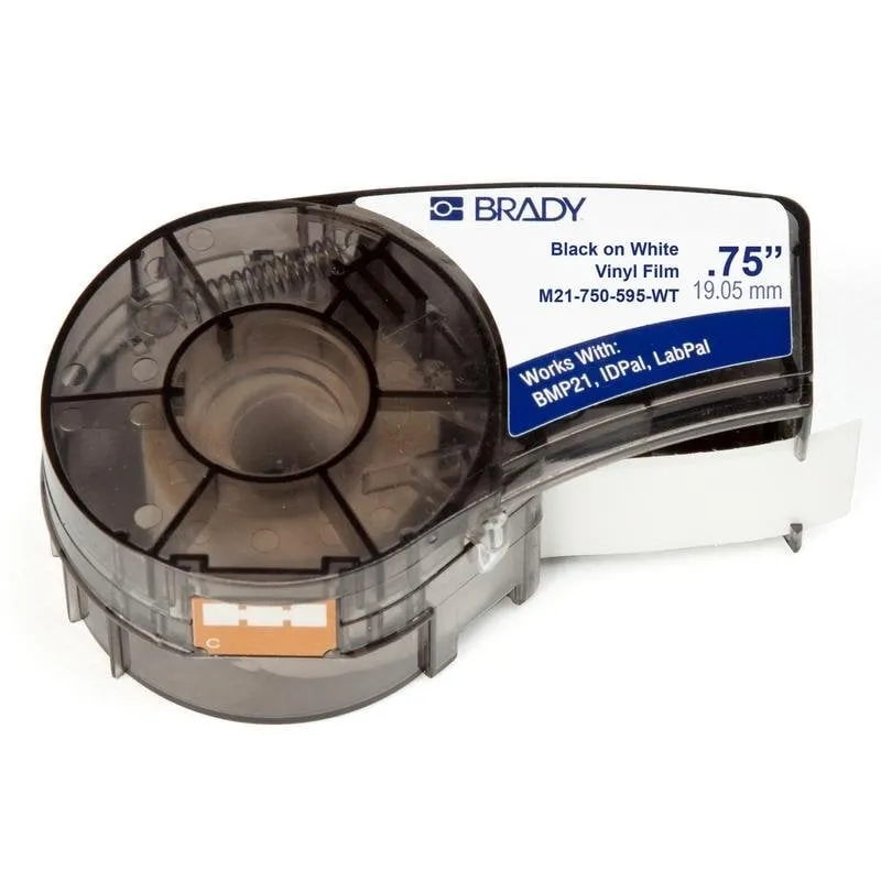 Etichetta per Stampante Brady M21-750-595-WT Vinile Trasferimento Termico - immagine 1