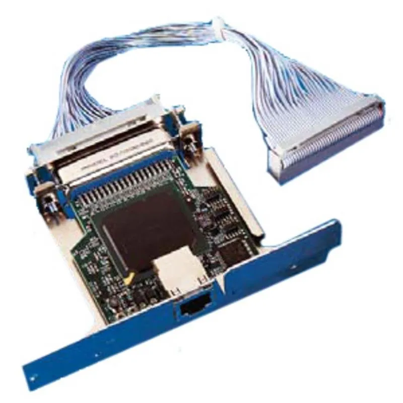 Scheda di Rete Zebra ZebraNet 10/100 RJ-45 Cablate 100 Mbit/s Blu Viola - immagine 1