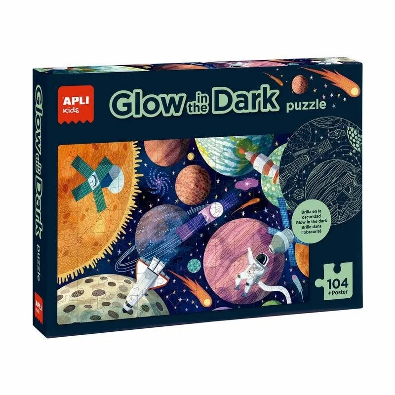 Puzzle APLI Kids 18812 104 pezzi Sistema Solare 5 anni - immagine 1