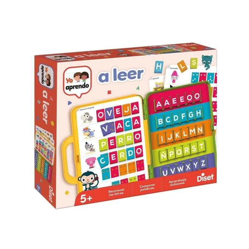 Gioco Educativo Diset Yo Imparo a Leggere 5 Anni Cartone Plastico Multicolore - immagine 1