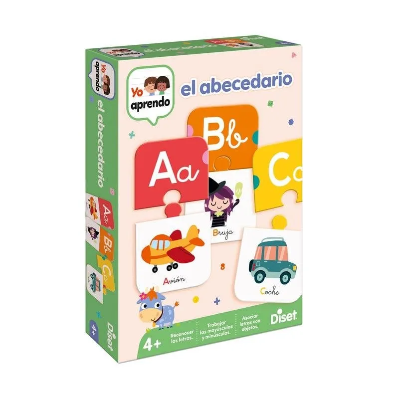Gioco Educativo Diset Yo Aprendo - L'Alfabeto Cartone 4 Anni - immagine 1