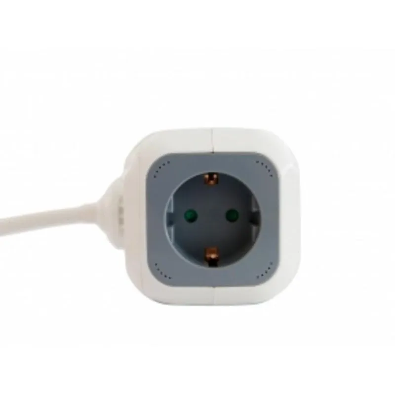 Multipresa 3GO REG4CUBEUSB 4 prese 2 USB-A con protezione bambini - immagine 1