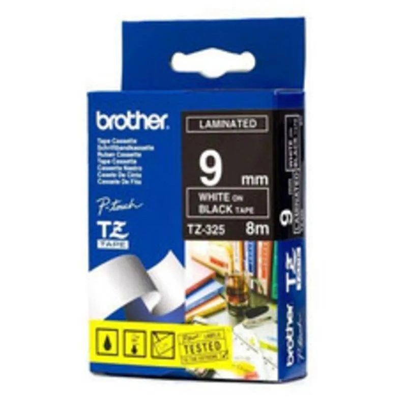 Nastro per stampanti etichette Brother TZ-325 9 mm - immagine 1
