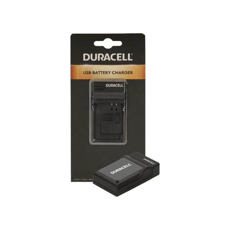 Caricatore per batterie USB Duracell DRP5959 Nero per Panasonic - immagine 1
