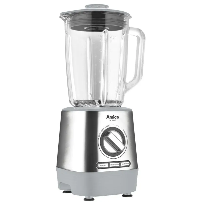 Frullatore a vaso Amica BTM5012 1,5 L 800 W Acciaio inossidabile - immagine 1
