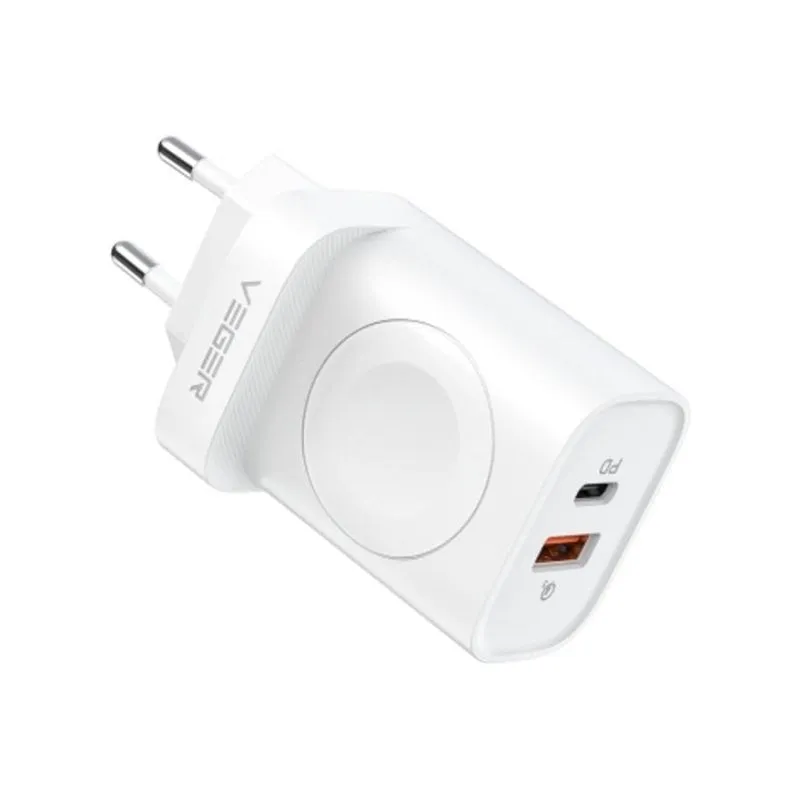 Caricatore USB-C VEGER VG-W002E Interno Universale Bianco - immagine 1