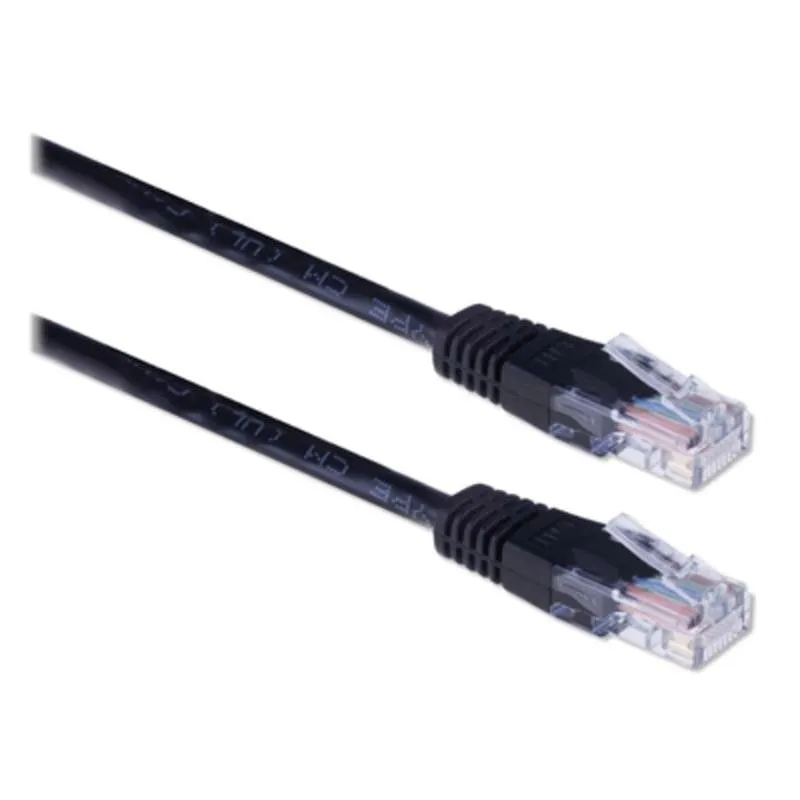 Cavo di rete Ewent EW9526 2 m Cat5e U/UTP RJ-45 Nero - immagine 1