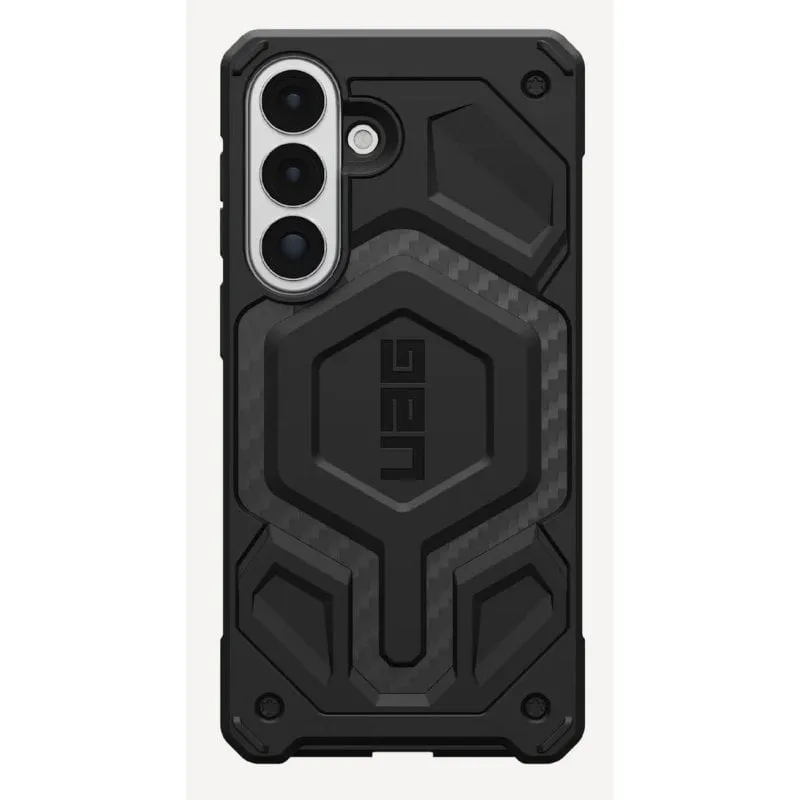 Funda para móvil Urban Armor Gear Monarch Pro Custodia rigida Carbonio Grafite Nero per Galaxy S26 Plus - immagine 1