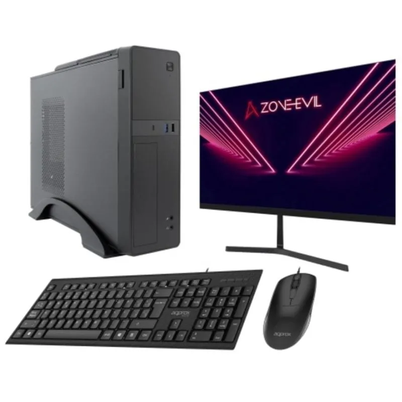 PC fisso ZONE EVIL Core Slim Intel Core i5-14400 16GB 1TB SSD Intel UHD 24" - immagine 1