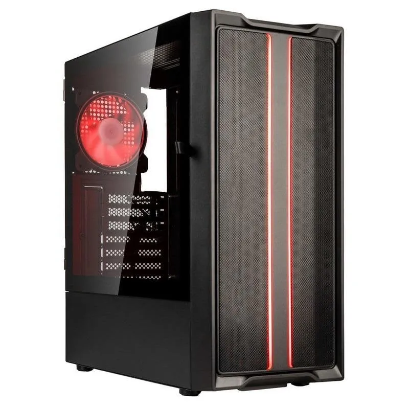 Case PC Kolink Inspire K12 ARGB Midi Tower Nero Trasparente - immagine 1