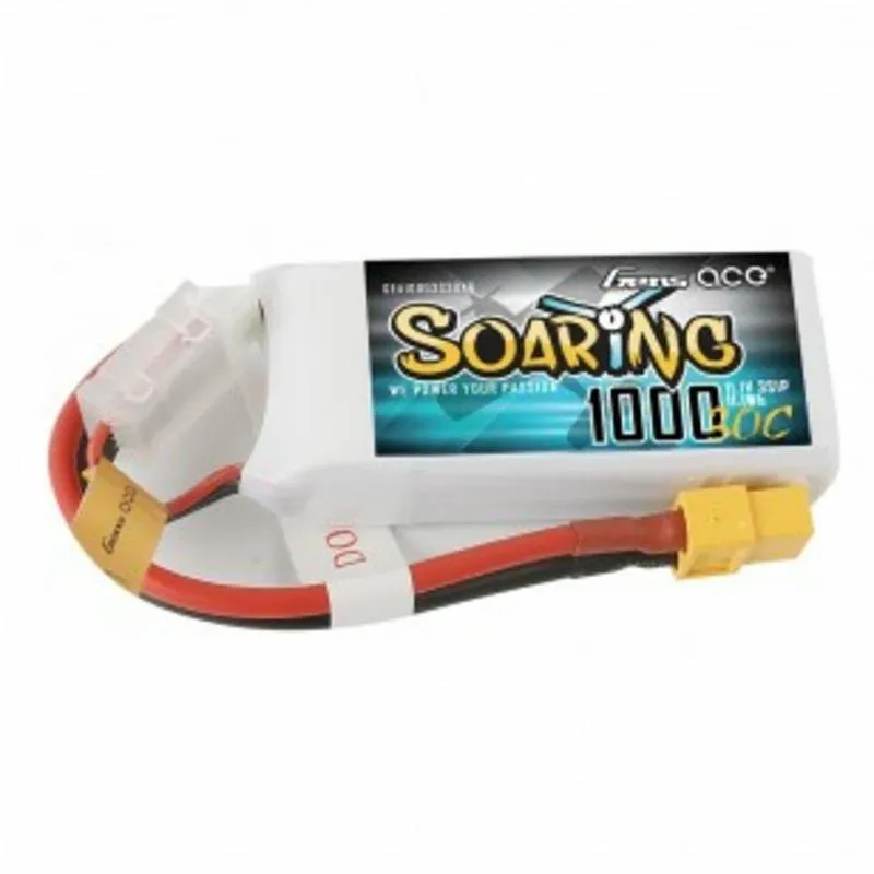 Batteria Gens ace GEA103S30X6GT 1000mAh 11.1V 3S LiPo RC - immagine 1