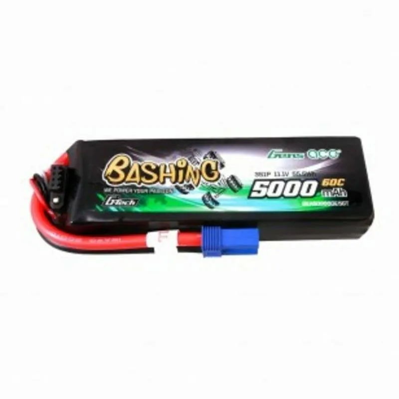Batteria Gens ace GEA503S60E5GT LiPo 5000mAh 11.1V 60C 3S EC5 - immagine 1