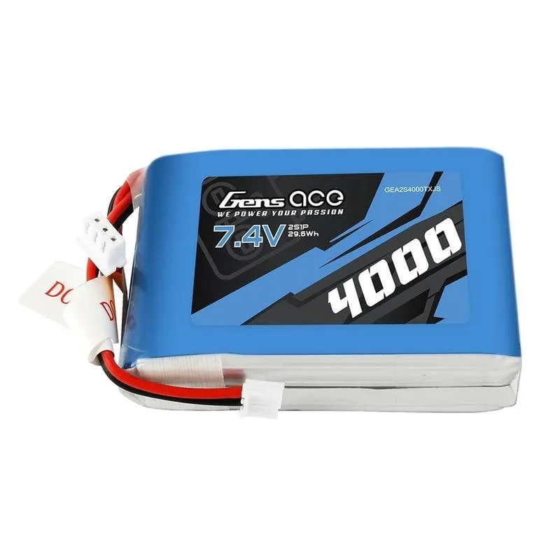 Batteria per trasmettitore Gens Ace 4000mAh 7.4V LiPo Blu - immagine 1
