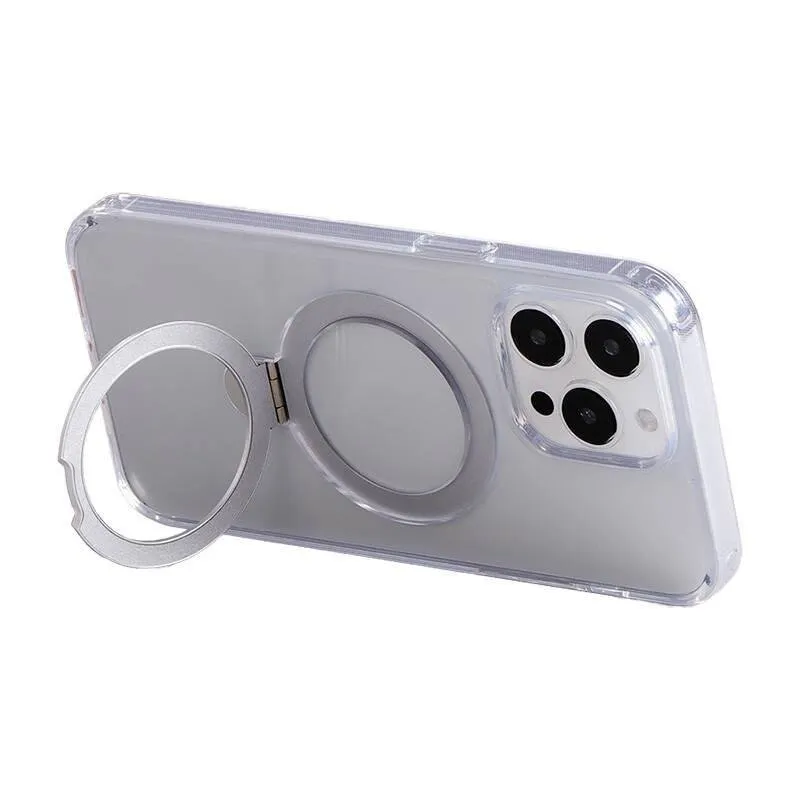 Funda para móvil Joyroom JR-BP004 Magnetica Trasparente con Supporto per iPhone 15 - immagine 1