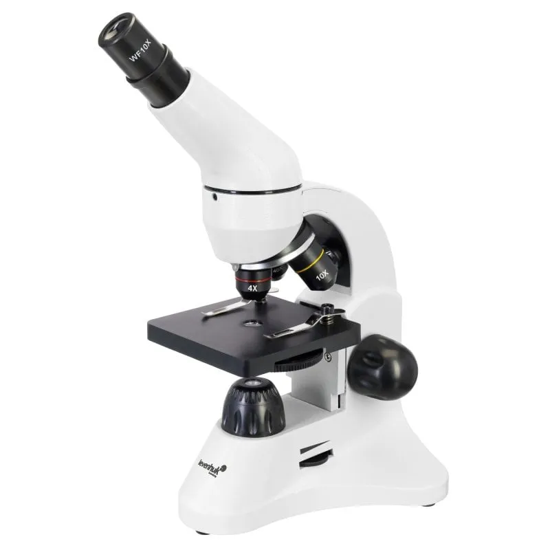 Microscopio Levenhuk Rainbow 50L Moonstone Ingrandimento 800x Kit Educativo - immagine 1