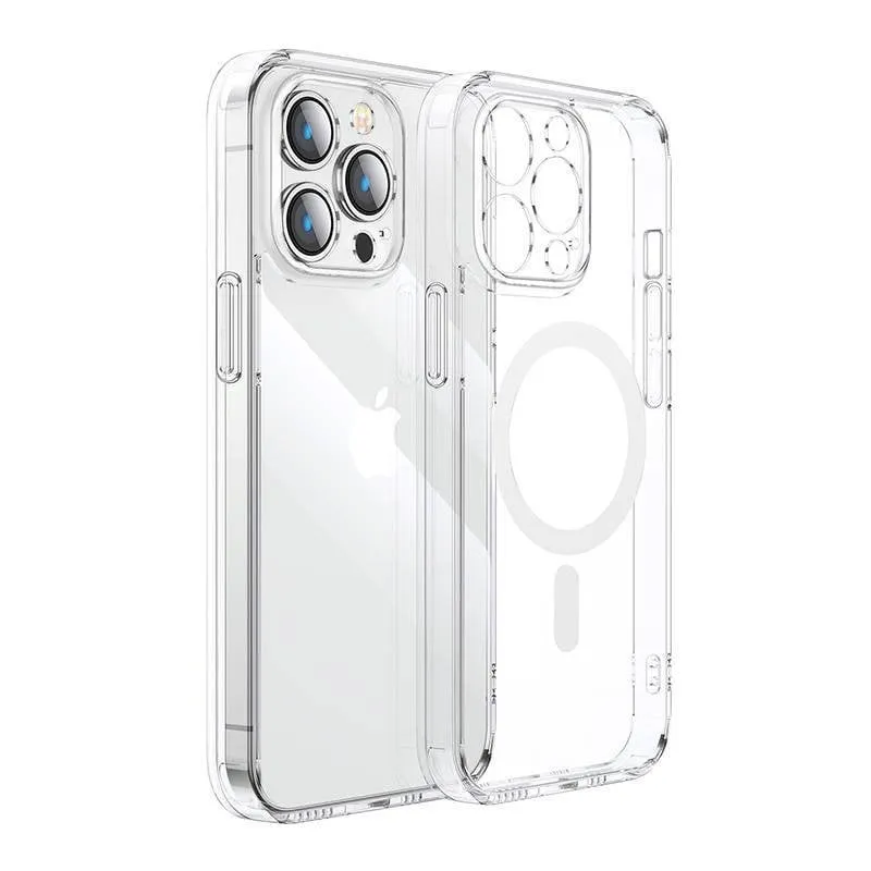 Funda para móvil Joyroom JR-14D7 trasparente magnetica TPU PC per iPhone 14 Plus - immagine 1