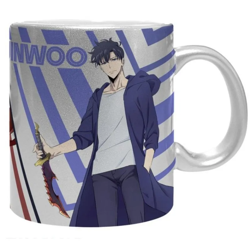 Tazza ABYSTYLE Solo Leveling Jinwoo & Igris 320 ml Ceramica Multicolore - immagine 1