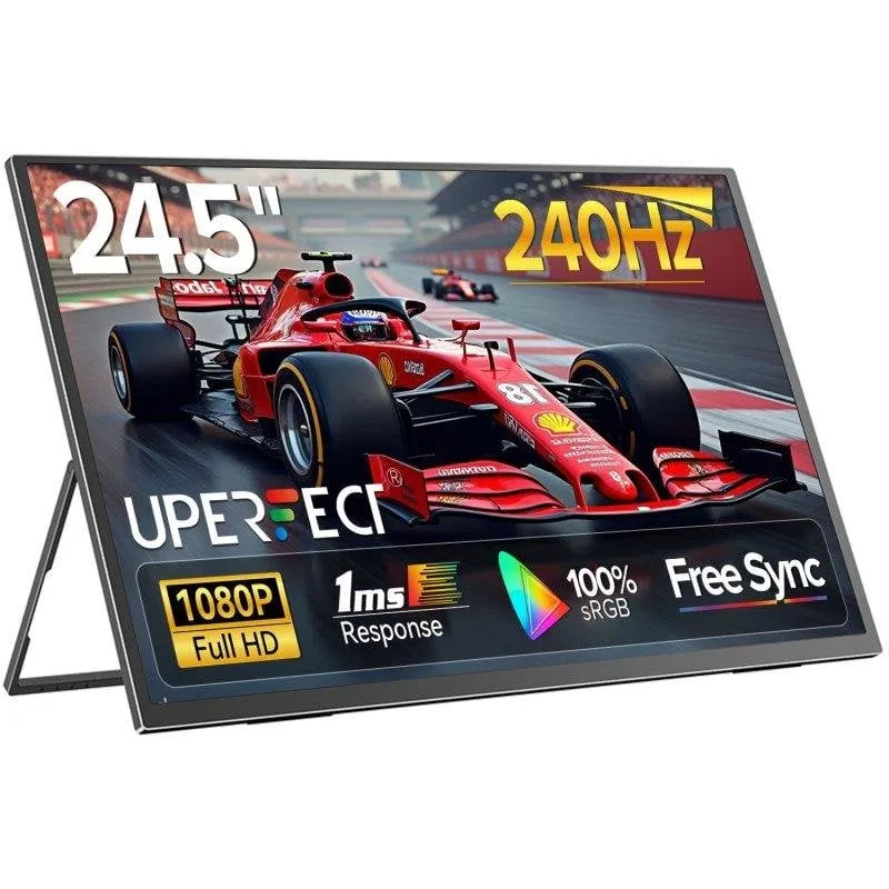 Monitor PC Uperfect 24,5" Full HD 240Hz IPS 1ms USB-C VESA - immagine 1