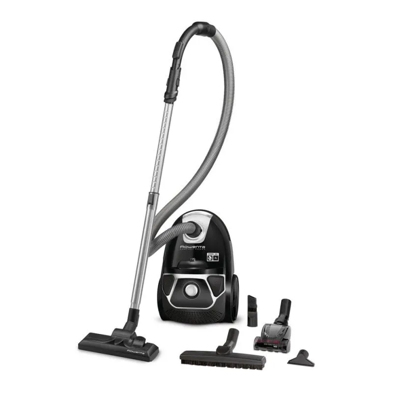 Aspirapolvere con Sacco Rowenta Compact Power RO3985 750W Filtro Igienico 3L Nero - immagine 1