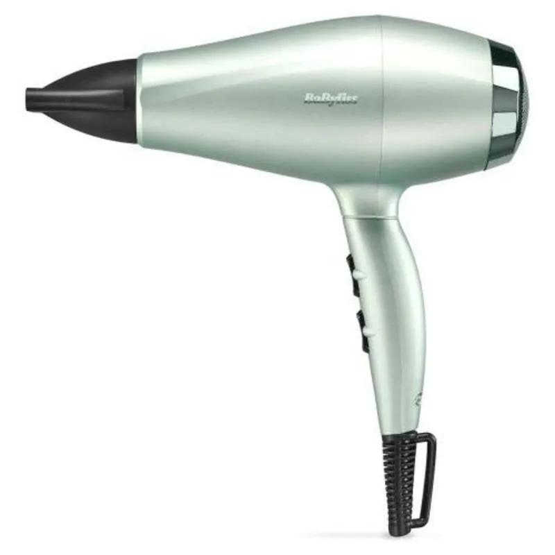 Phon Silenzioso BaByliss 2000W 2 Velocita Aria Fredda Verde - immagine 1