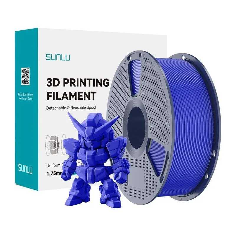 Filamento PLA+ Sunlu PLA+ 2.0 KB Blu 1,75 mm Alta Durabilità - immagine 1