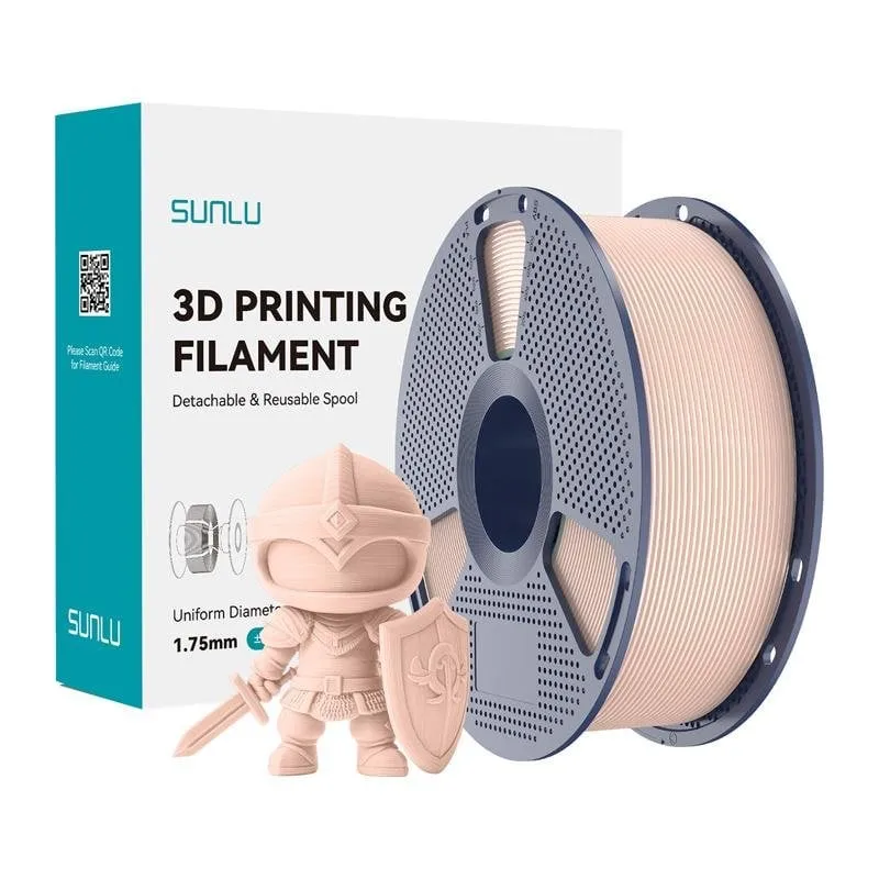 Filamento PLA+ Sunlu PLA+ Be Beige 1,75 mm Alta Durabilità Precisione - immagine 1