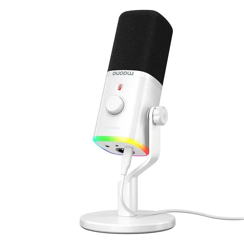 Microfono Maono PD100X USB/XLR cardioide con DSP e illuminazione RGB personalizzabile - immagine 1