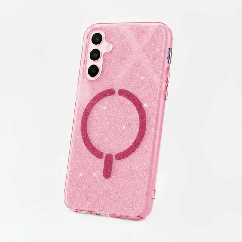 Custodia per smartphone Glitter Magnetica Antishock Brillante per Samsung Galaxy S23 FE - immagine 1
