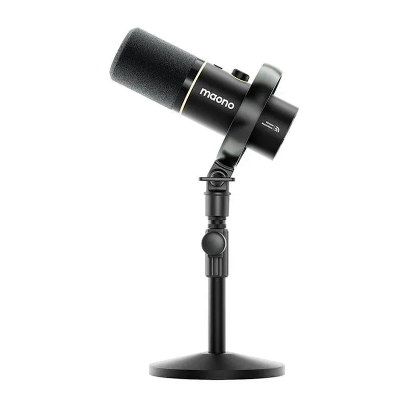 Microfono Maono PD200W USB XLR cardioide wireless con RGB e doppia traccia - immagine 1