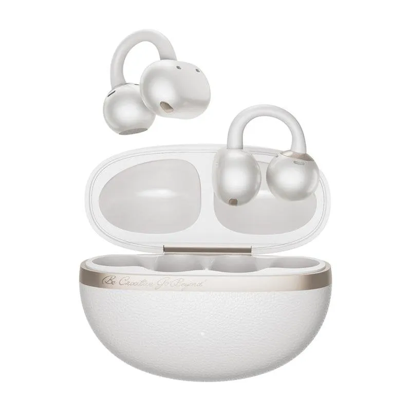 Auricolari QCY Crossky C50 Bluetooth 6.0 wireless sportivi IPX5 bianchi - immagine 1