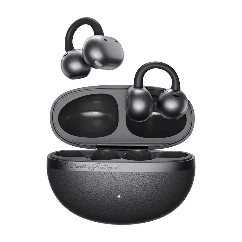 Auricolari QCY Crossky C50 wireless Bluetooth 6.0 sportivi grigio IPX5 - immagine 1