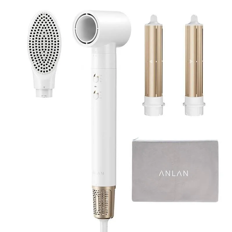 Multistyler ANLAN 05-ACFS41-02E 1400W Ionica 3 Temperature 4 Accessori - immagine 1