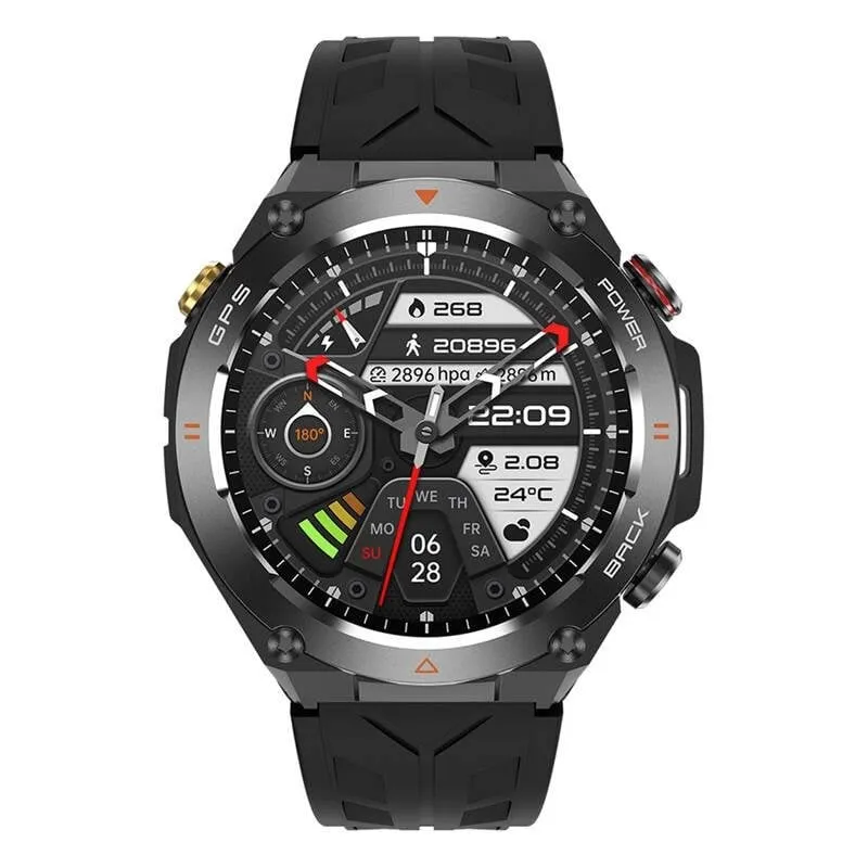 COLMi V75 Bluetooth GPS 1,45" Nero Taglia Unica IP67 SpO2 Cardiofrequenzimetro - immagine 1
