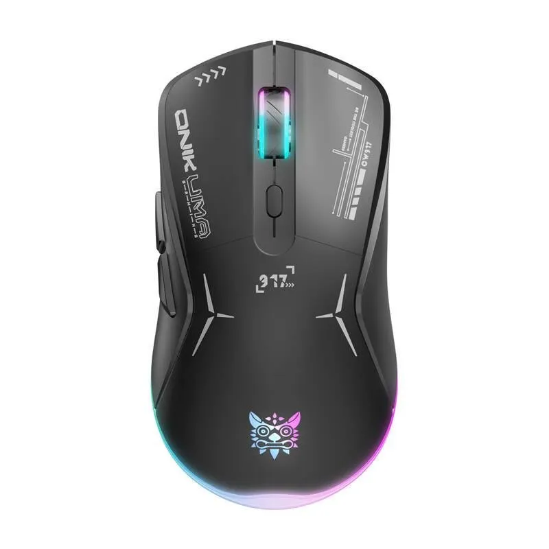 Ratón ONIKUMA CW917 Gaming Wireless 800-4800 DPI Nero RGB - immagine 1