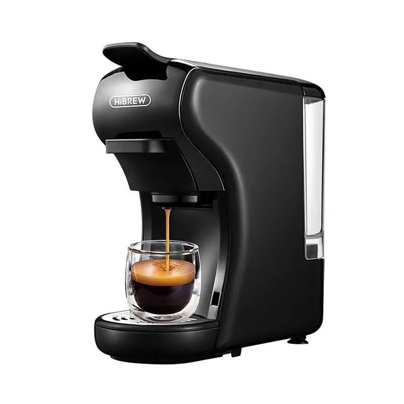 Caffettiera a capsule HiBREW H1A 1450W 19 bar compatibile Nespresso e Dolce Gusto - immagine 1