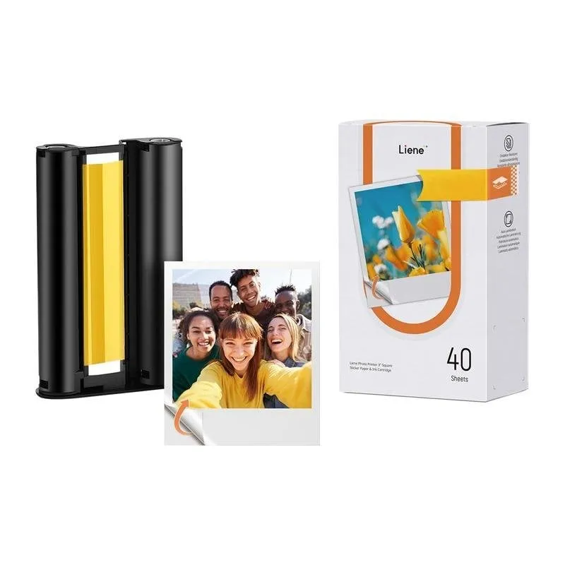 Carta Fotografica Autoadesiva Bluetooth 3x3" Liene Amber LA002-65007 - immagine 1
