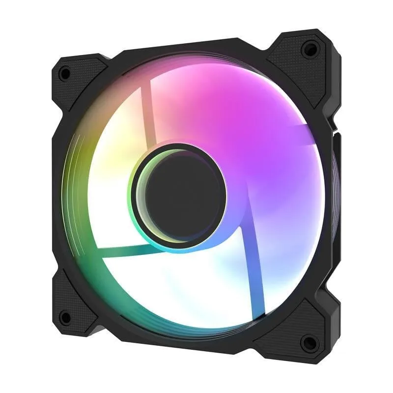 Raffreddamento Aria darkFlash 120mm DR08 3-in-1 PWM A-RGB Nero - immagine 1