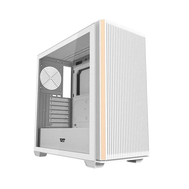 Case PC Darkflash DS900WS ATX Bianca Senza Ventole - immagine 1