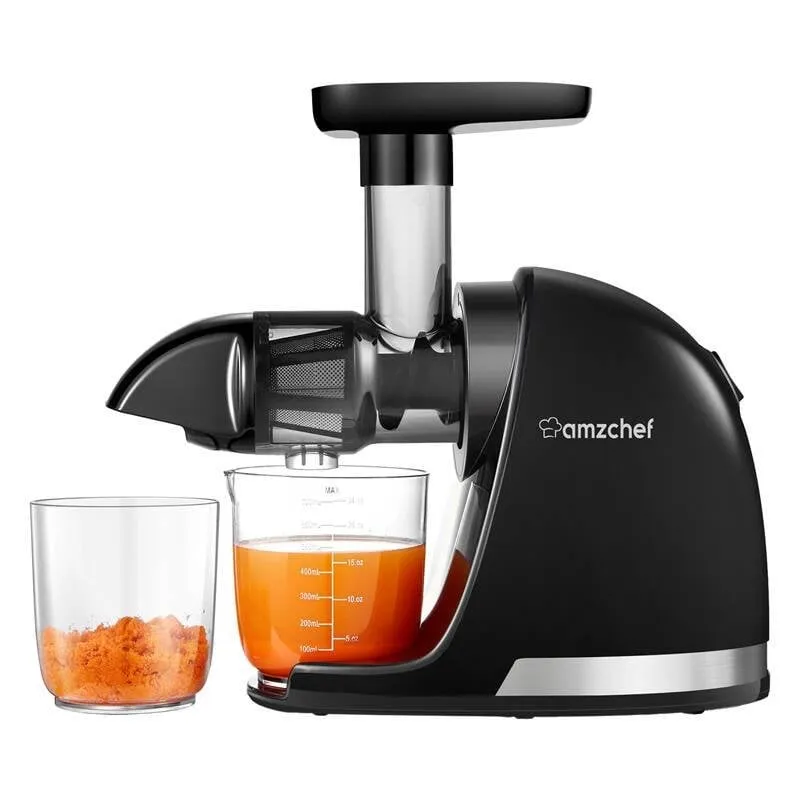 Estrattore a lenta velocità AMZCHEF 1501-BK-SM nero - immagine 1