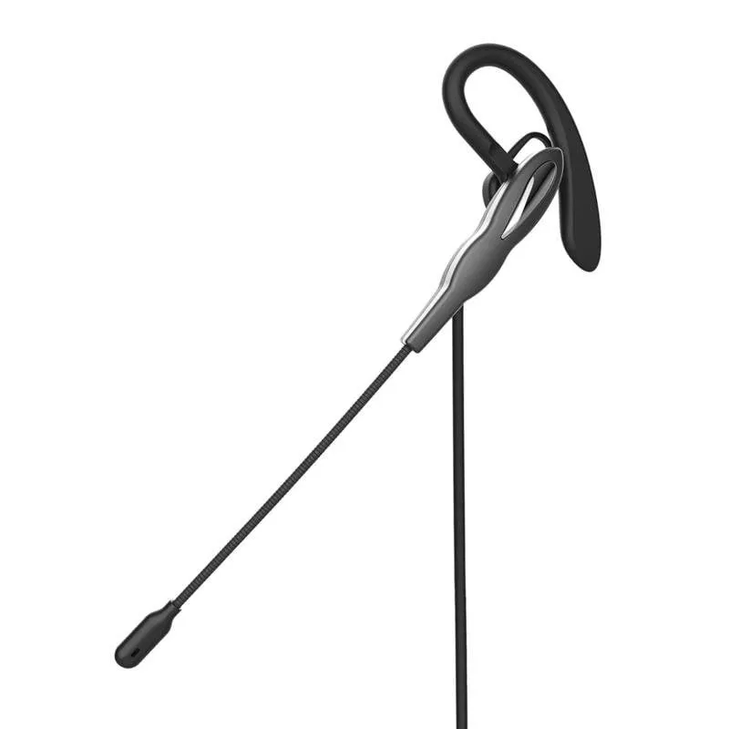 Auricolari Nedis CHSTUM210BK con cavo USB-C/A per ufficio e chiamate, nero e grigio - immagine 1