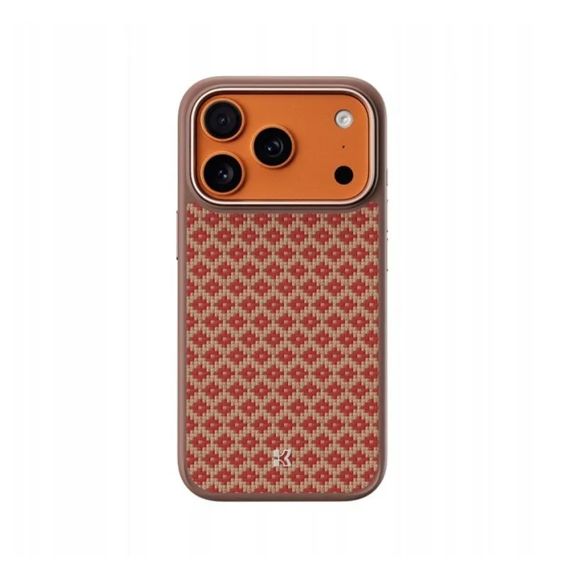 Funda per smartphone Benks Armorgrid Kevlar Arancione MagSafe Ultrafine per iPhone 17 Pro - immagine 1