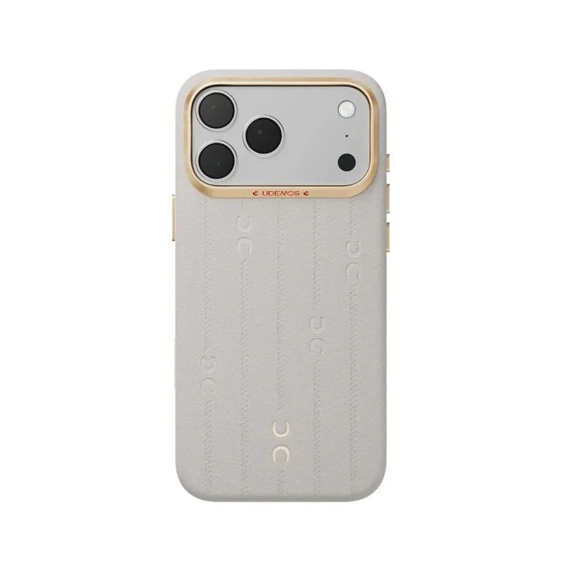 Custodia per smartphone Udemos Wind Magnetica Bianca con Anello per iPhone 17 Pro - immagine 1