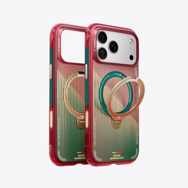 Funda per smartphone Torras Ostand Q3 Air Glory Slash Edizione Limitata per iPhone 17 Pro - immagine 1