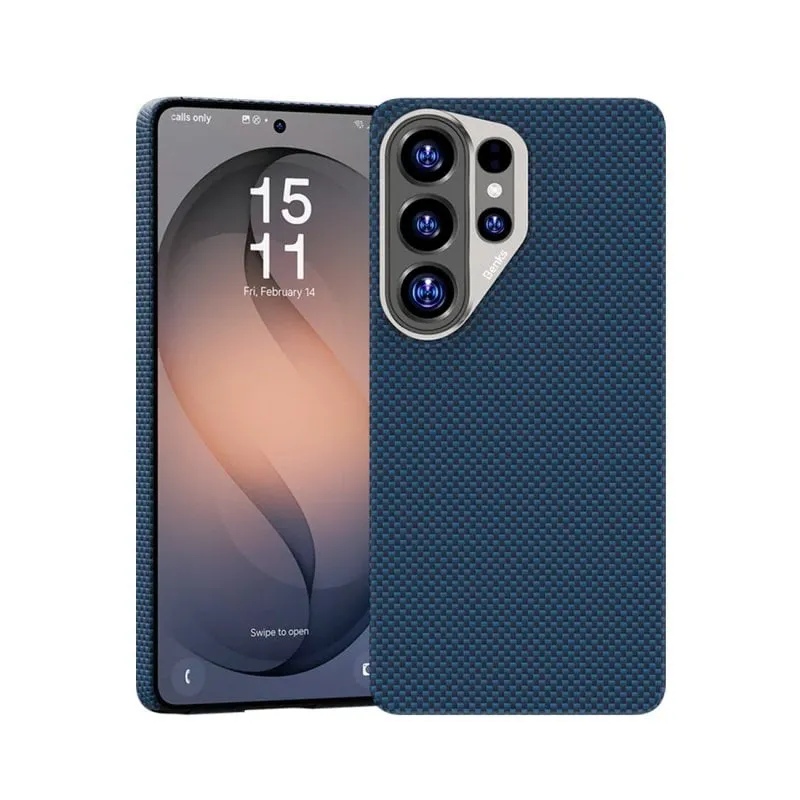 Funda per smartphone Benks ArmorTint Kevlar Blu Magnete Ultra Sottile per Galaxy S26 Ultra - immagine 1