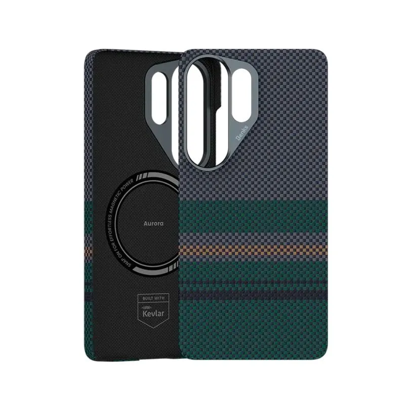 Funda per smartphone Benks ArmorAir Kevlar Aurora Edition Magnetica Leggera per Galaxy S26 Ultra - immagine 1