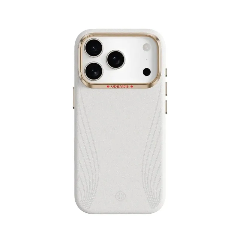 Custodia magnetica Udemos Freedom Bianca per iPhone 17 Pro design leggero - immagine 1